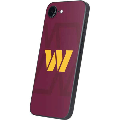 NFL Washington Commanders Large Logo iPhone 16e Skin